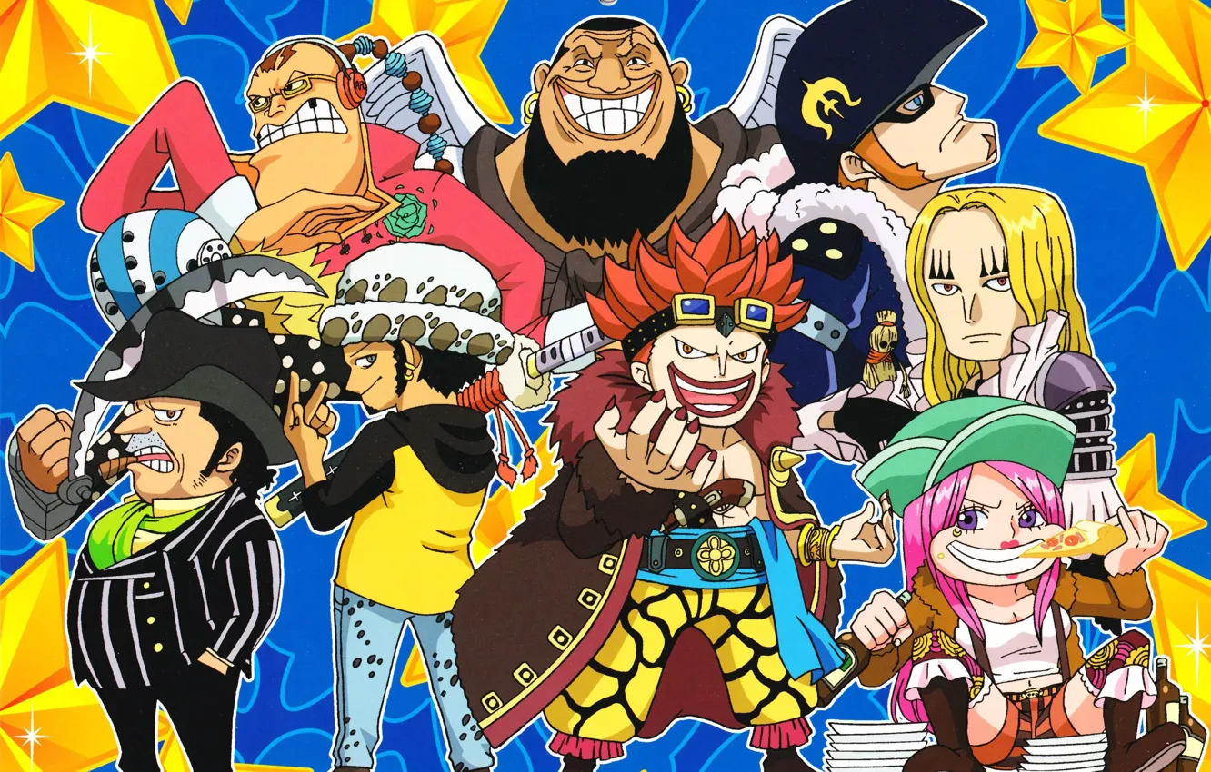 Photo wallpaper One Piece, pirate, captain, powerful, Roronoa Zoro, strong, Killer, akuma from mi, Eleven Supernovas, Monkey …