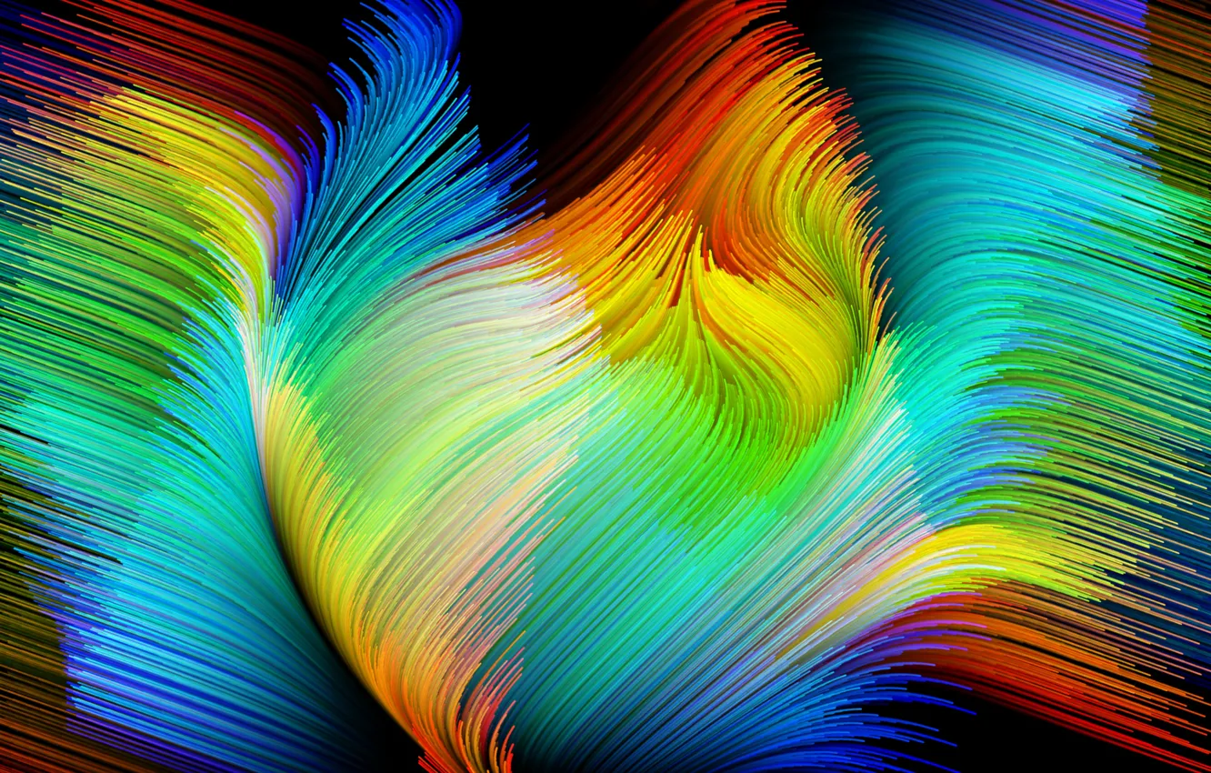 Wallpaper colors, colorful, abstract, rainbow, splash, painting images for  desktop, section абстракции - download