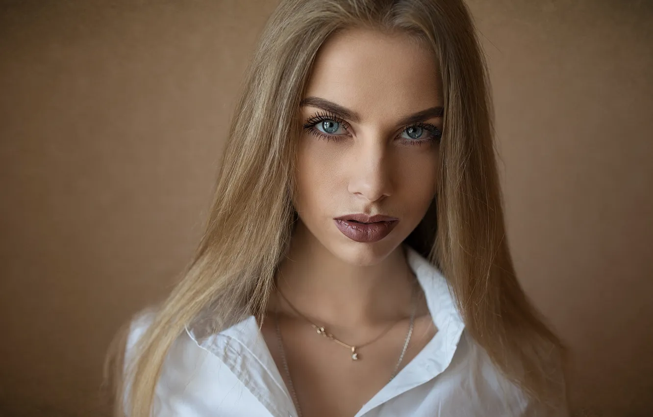 Wallpaper portrait, makeup, Karina, retouching, Dmitry Sn images for  desktop, section девушки - download