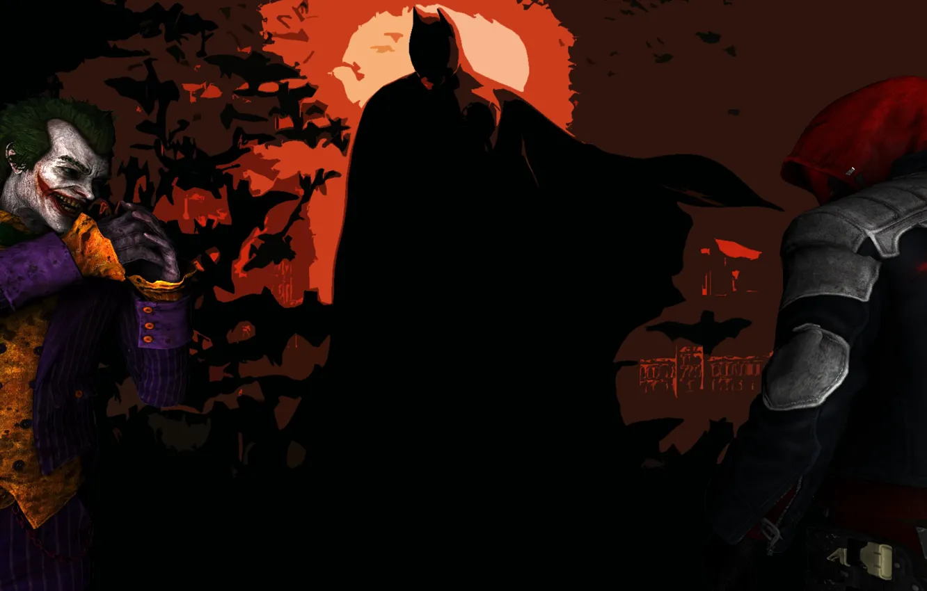Wallpaper Joker, Batman, Batman, Joker, Red Hood, Red cap images for  desktop, section игры - download
