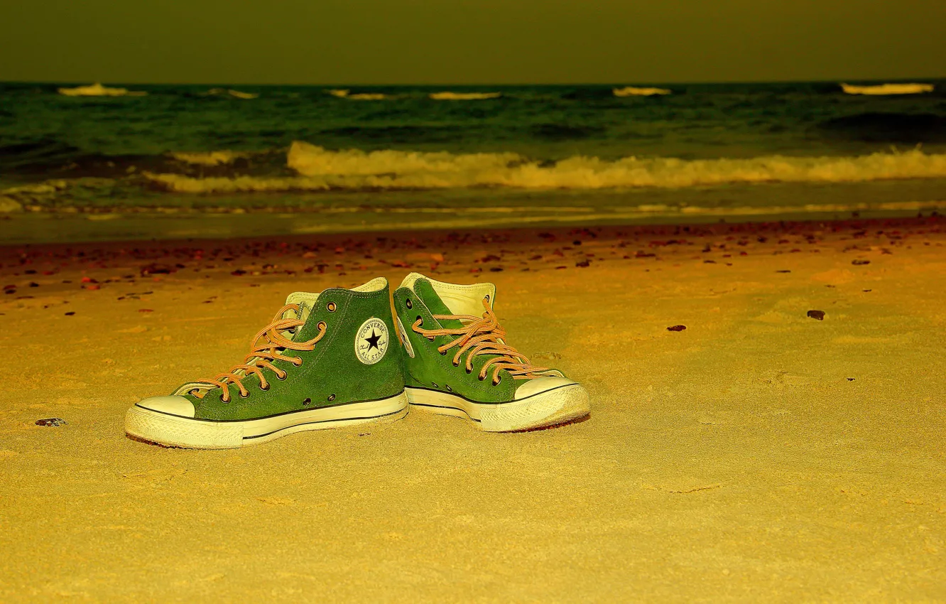 sea green converse