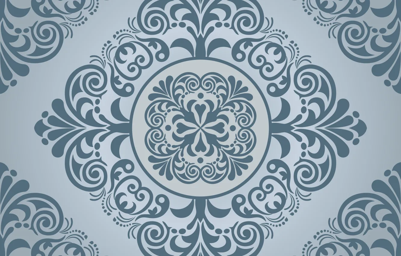 Wallpaper Blue Vintage Background : Download Wallpapers Blue Floral ... Vintage Swirl Patterns