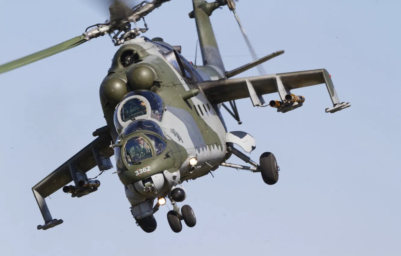 Wallpaper Mi-24, The Czech Republic, Hind, Czech air force, Mil Mi ...