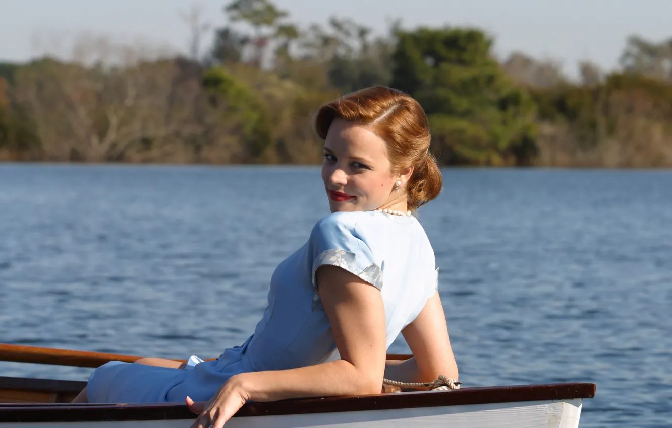 Wallpaper boat, actress, blonde, Rachel McAdams, The notebook, The  Notebook, Allie images for desktop, section девушки - download
