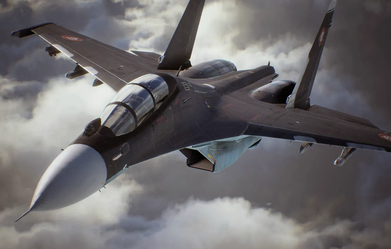 Wallpaper Game Sky Aircraft Cloud Jet Kumo Hunting Ace Combat 7 Images For Desktop Section Igry Download