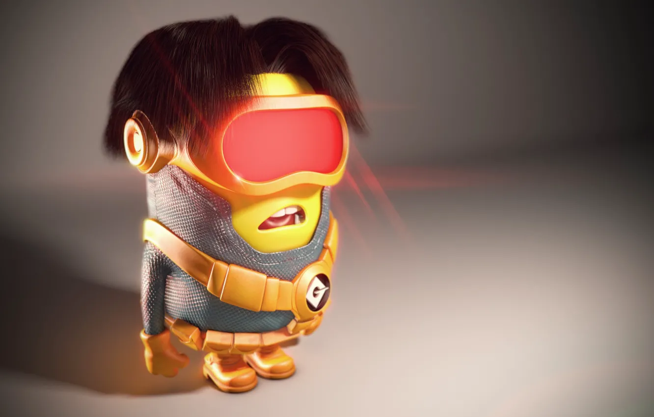 Wallpaper toy, X-Men, hero, animated film, Cyclops, Despicable Me, yuusha,  seifuku, super hero, Minion, mutant, animted movie images for desktop,  section разное - download