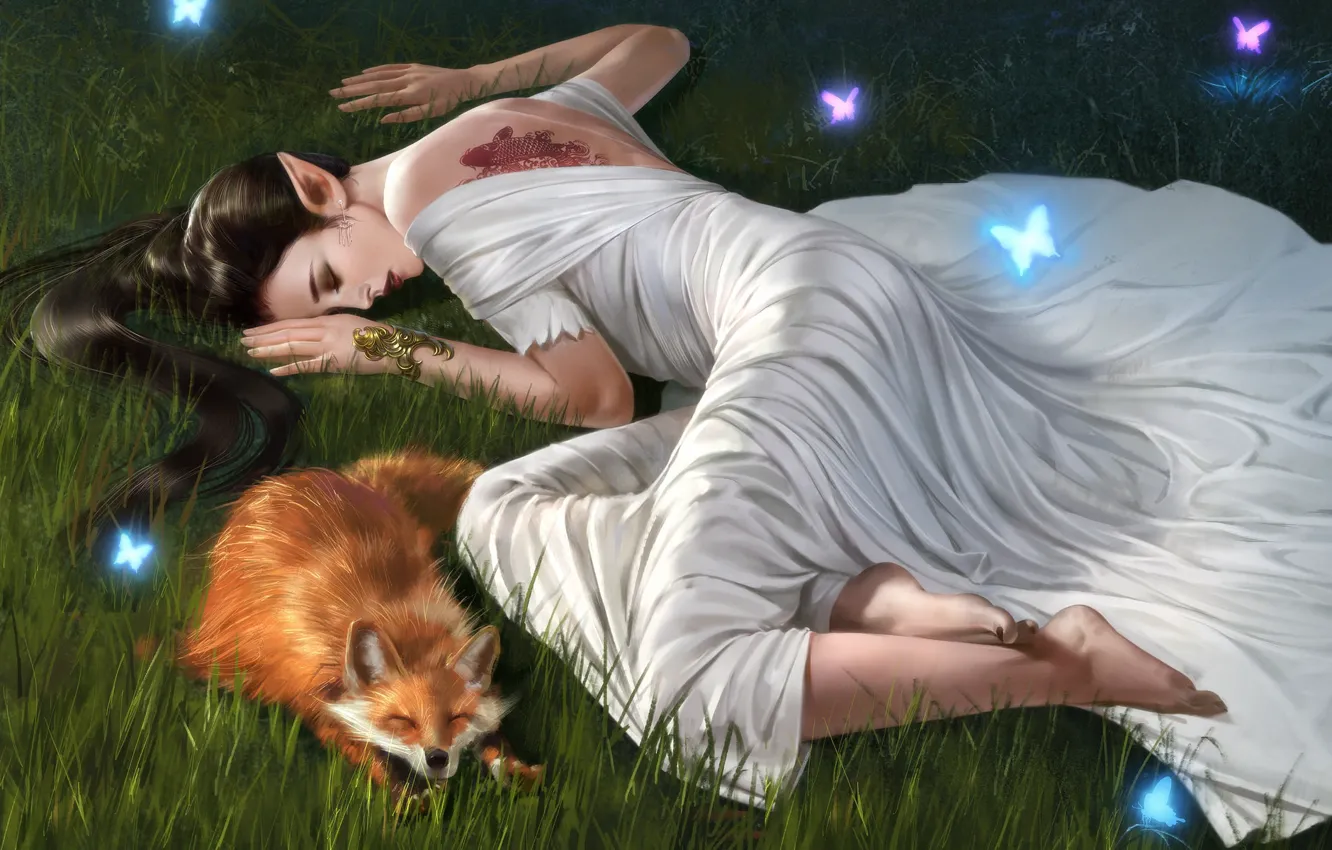 Sleeping Babes fox sleep