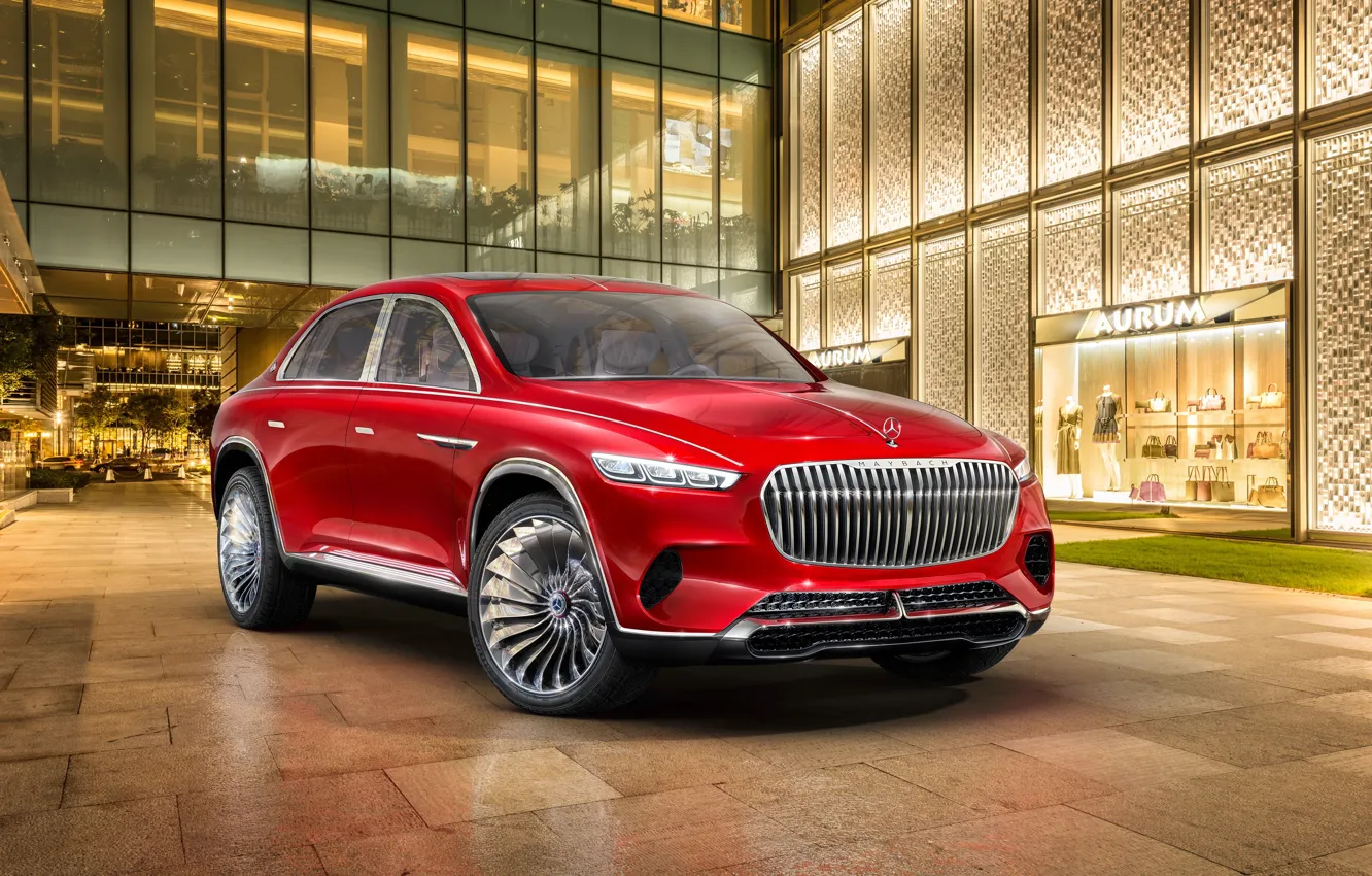 Photo wallpaper Mercedes-Benz, Vision, Maybach, 2018, Mercedes-Maybach, electrocreaser, Ultimate Luxury