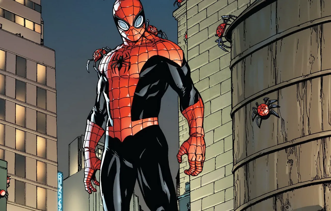Photo wallpaper comic, Marvel Comics, Superior Spider-Man, Antihero, Perfect Spider-Man, Otta Octavius