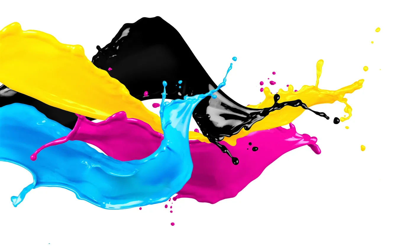 Wallpaper colors, liquid, paints images for desktop, section разное -  download